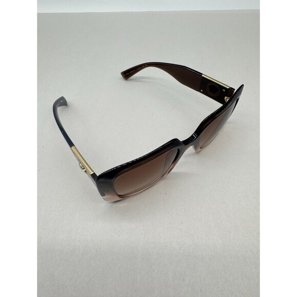 VERSACE rectangular women's large sunglasses + case  Brown 54mm VE4405 - Picture 14 of 14